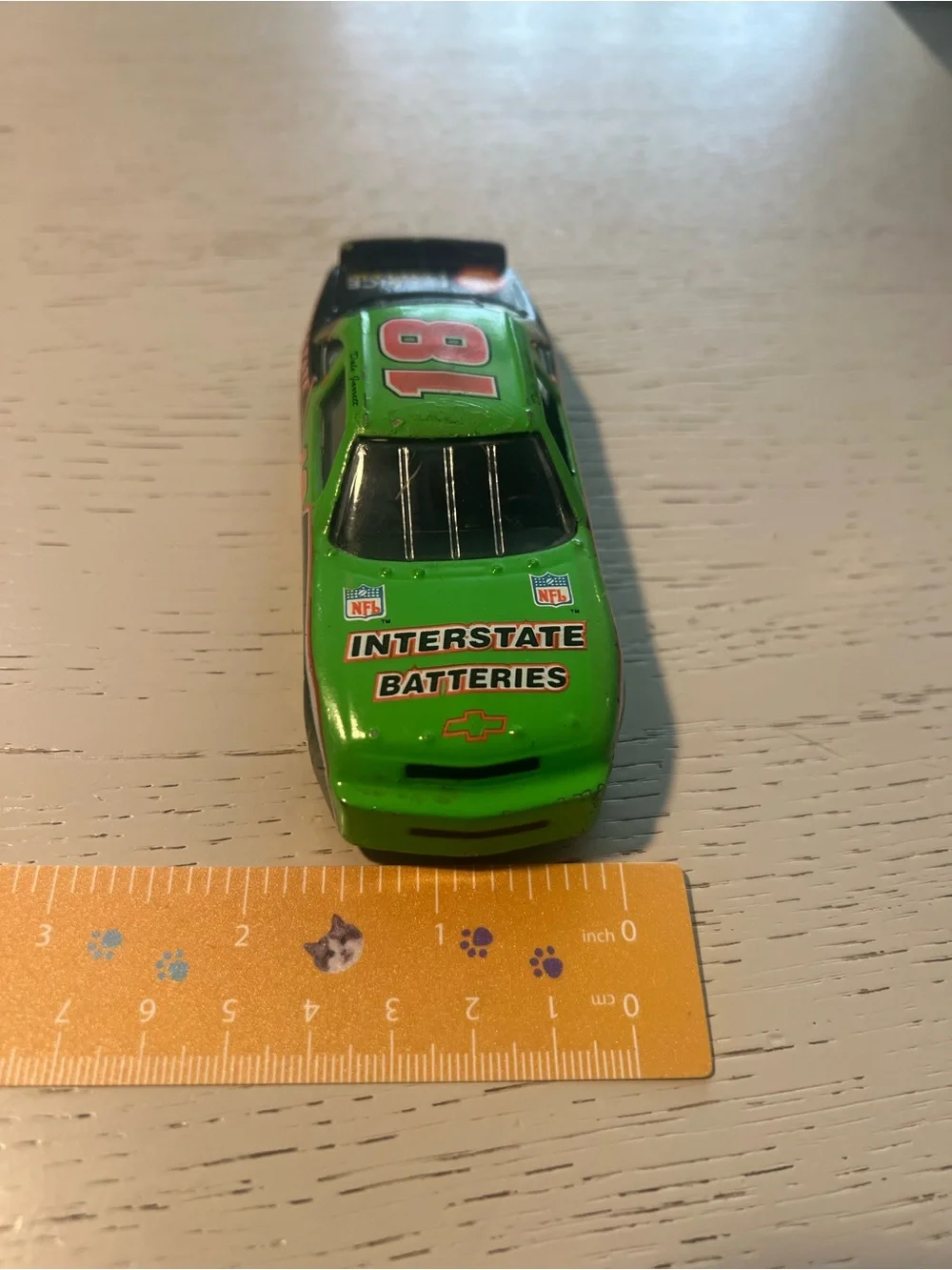 Interstate Batteries #18 Dale Jarrett Die-cast Car 1:43 -FBW NASCAR Chevy Lumina